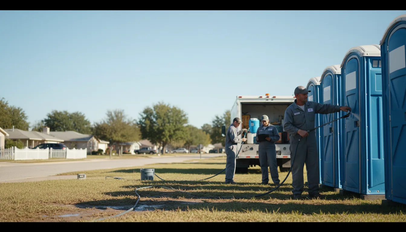 Long-Term Portable Toilet Rental in Linton, IN near me